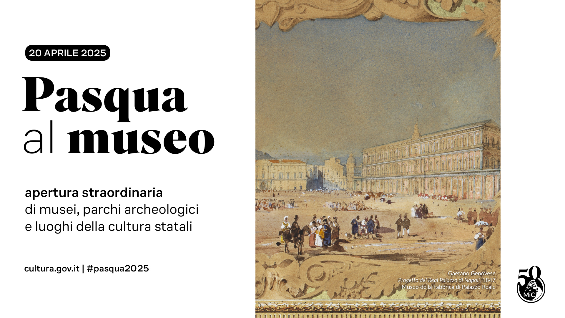 Pasqua 2025 al Palazzo Reale di Napoli e al Museo Pignatelli